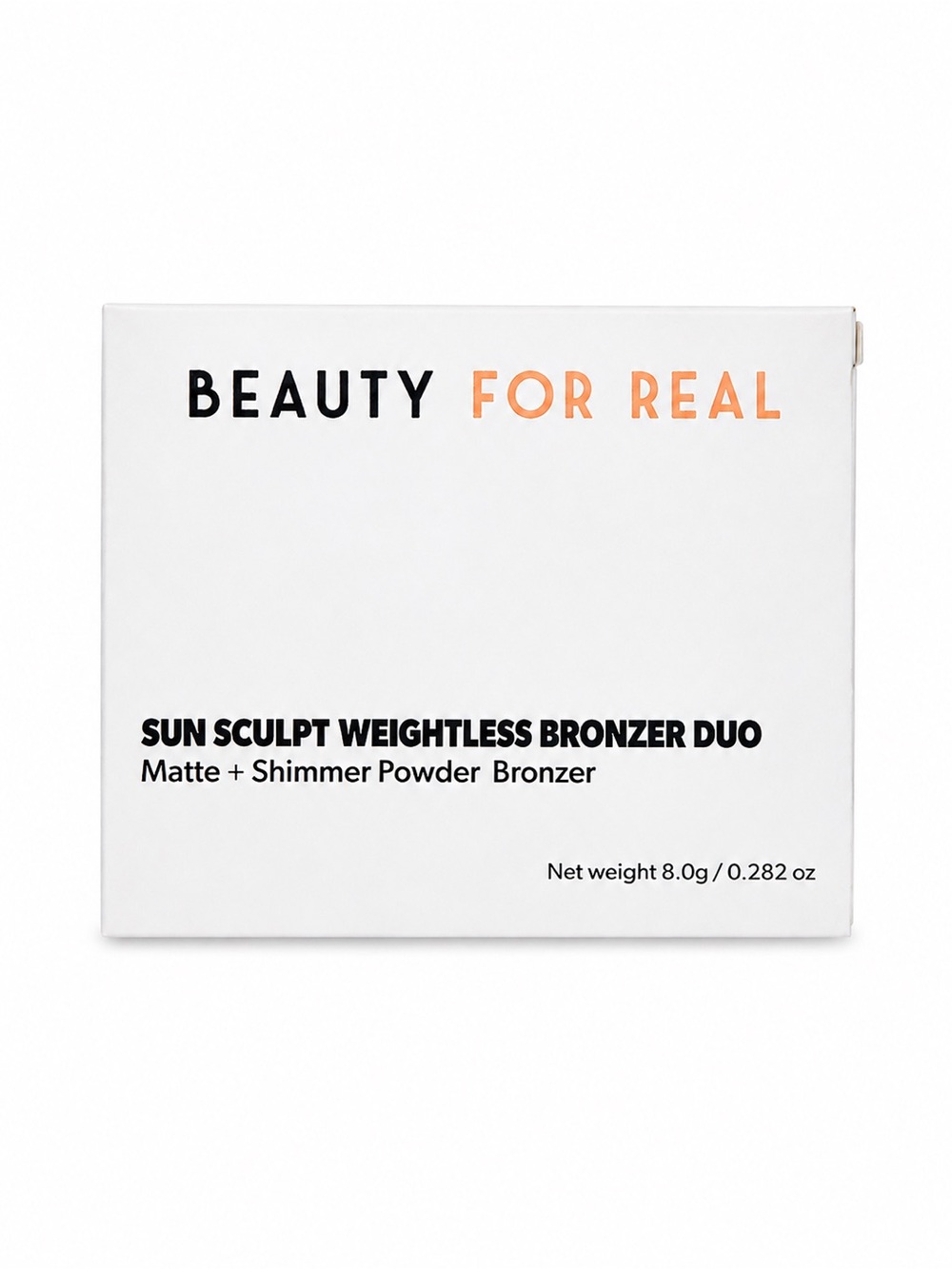 Beauty For Real Sun Sculpt Weightless Bronzer Duo – Matte + Shimmer